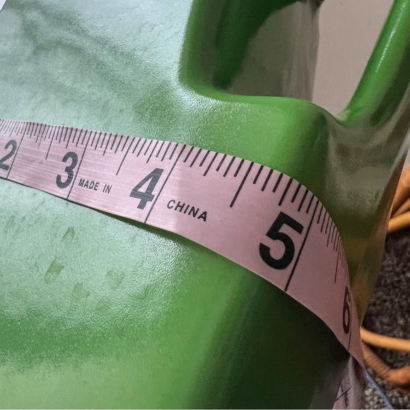 OXFORD USA Pottery Pitcher Jug green Mid Century Modern Watering Can Made in USA - Picture 7 of 7